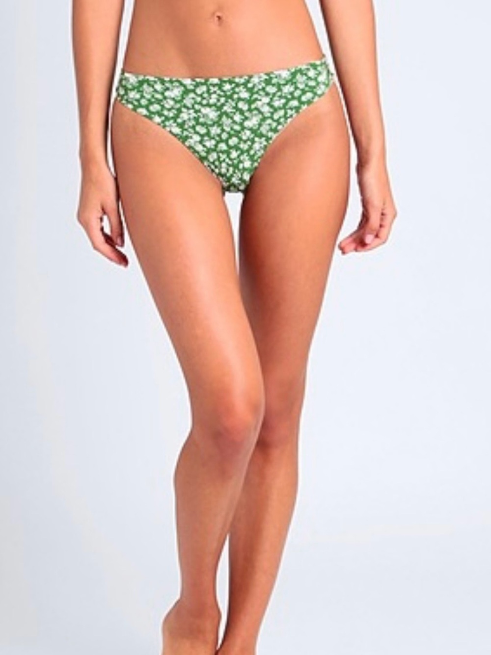 París Atelier & Other Stories Green Fruit-Print Bikini Bottom